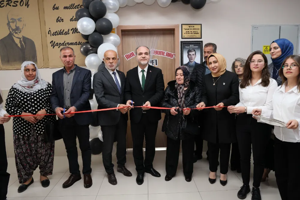 ŞEHİT BOZKURT VE ŞEHİT ERGÜVEN’İN İSİMLERİ YENİ EĞİTİM ALANLARINDA YAŞATILIYOR