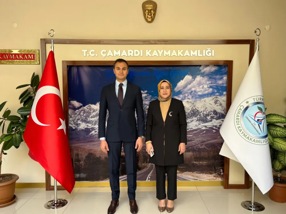 MİLLİ EĞİTİMDEN KAYMAKAM BEKTAŞ’A HAYIRLI OLSUN ZİYARETİ