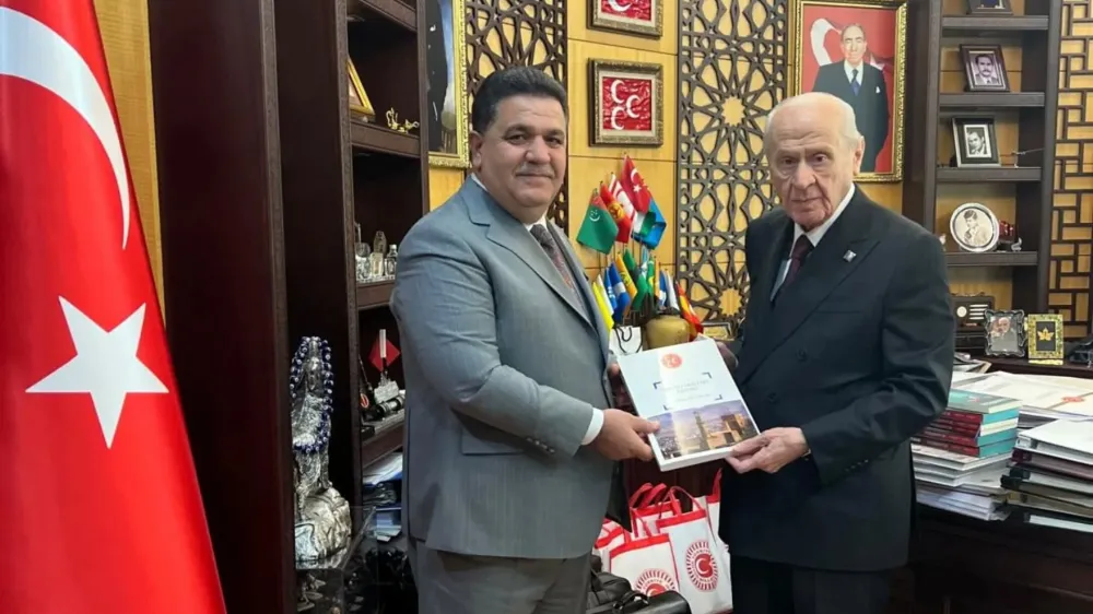 MHP GENEL BAŞKANI DEVLET BAHÇELİ’YE NİĞDE FAALİYET RAPORU SUNULDU