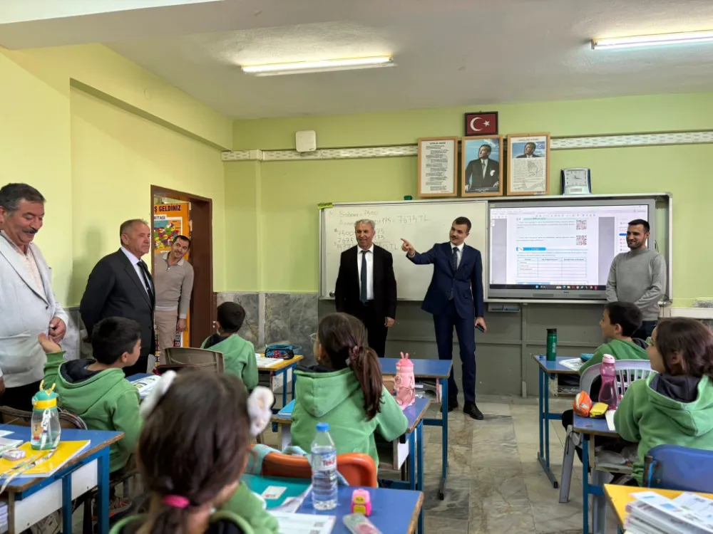 KAYMAKAM GÖKÇE’DEN KILAN İLK VE ORTAOKULUNA ZİYARET