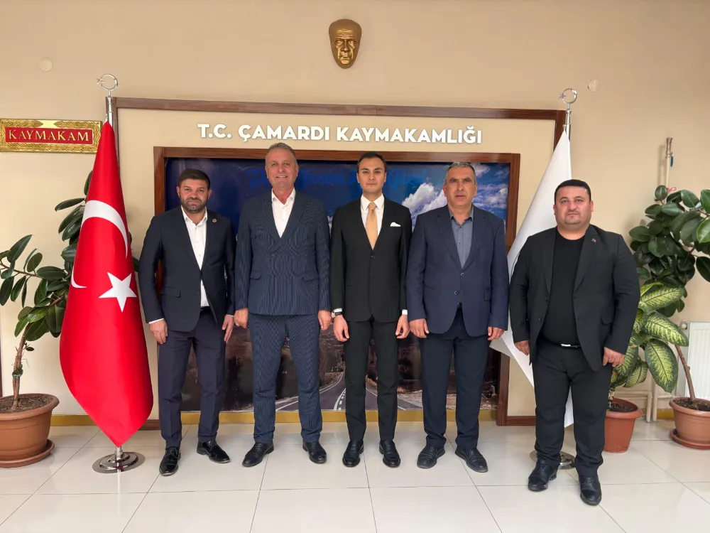 BELEDİYE BAŞKANLARINDAN KAYMAKAM BEKTAŞ’A HAYIRLI OLSUN ZİYARETİ