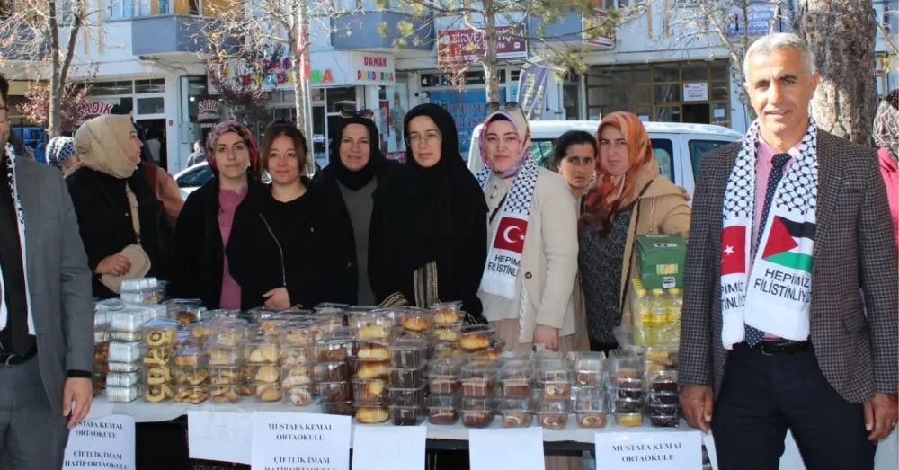 GAZZE İÇİN ÇİFTLİK’TE ANLAMLI DAYANIŞMA