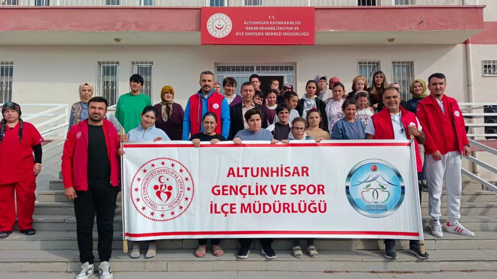 SPOR ENGEL TANIMADI: ALTUNHİSAR’DA RENKLİ BULUŞMA