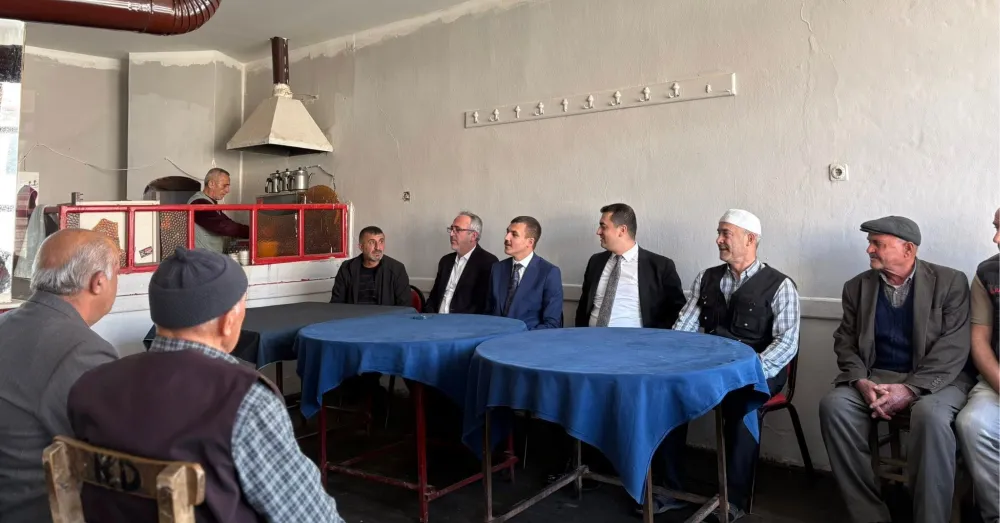 KAYMAKAM GÖKÇE, YENİYILDIZ KÖYÜ’NDE VATANDAŞLARLA BULUŞTU