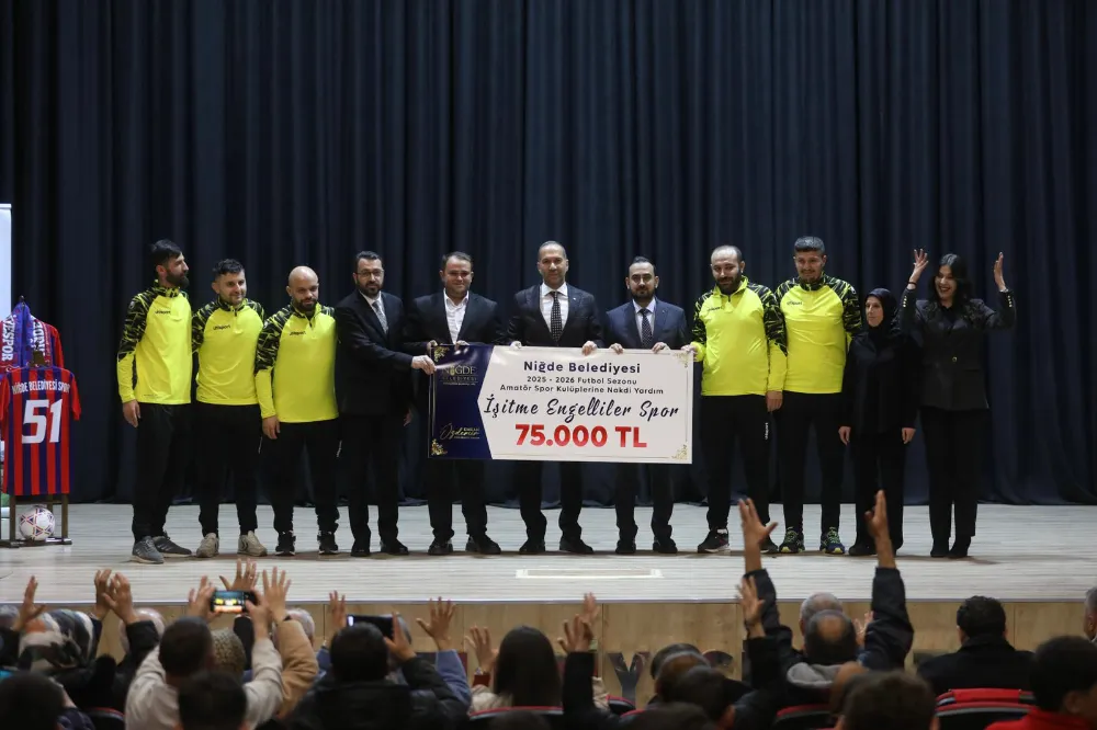 Niğde Belediyesi’nden Amatör Spor Kulüplerine Rekor Destek
