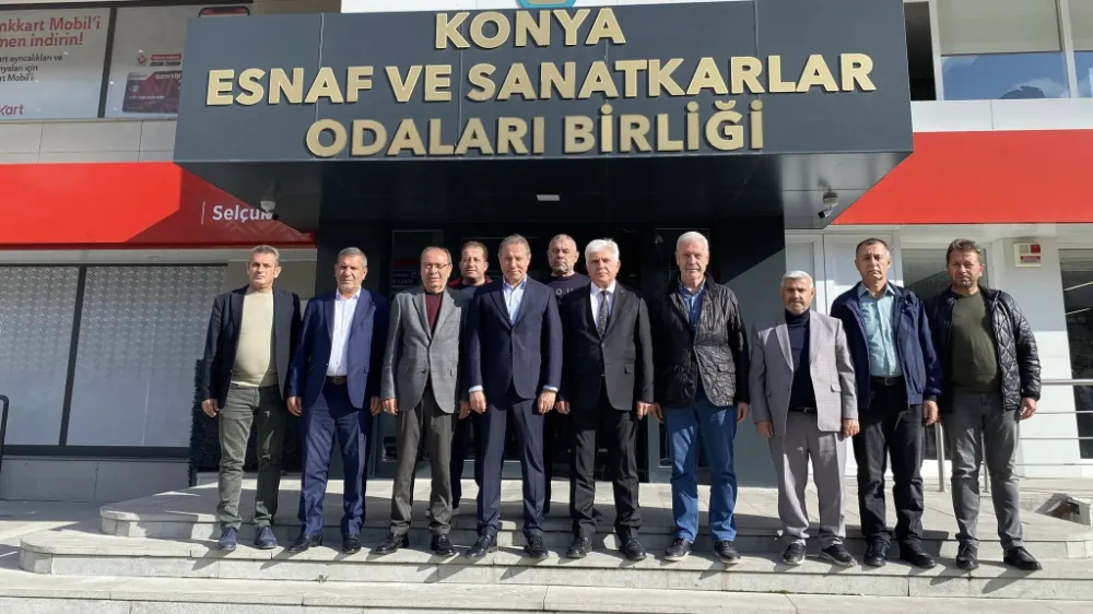 NESOB Yönetiminden TŞOF Genel Başkan Vekili Muharrem Karabacak’a Ziyaret