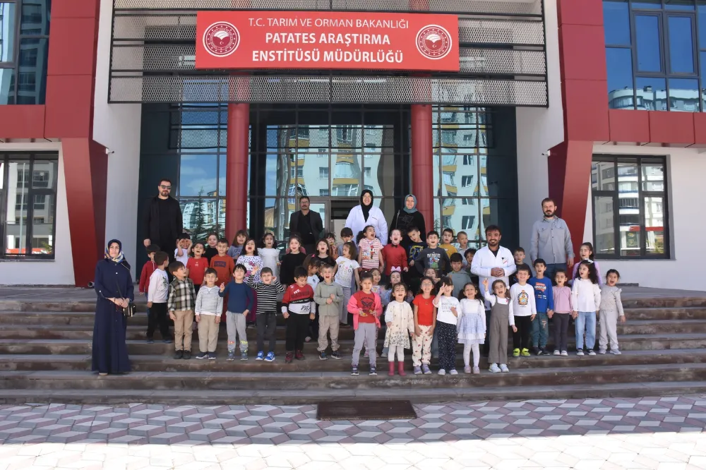 MİNİKLERDEN BİLİME İLK ADIM: PATATES ENSTİTÜSÜ’NDE KEŞİF DOLU GÜN