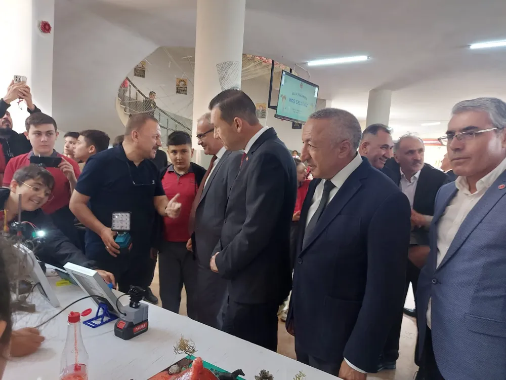 BOR FAHRİ KİRT ORTAOKULU’NDAN BİLİM VE KÜLTÜR DOLU TÜBİTAK FUARI