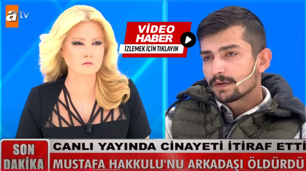 CANLI YAYINDA CİNAYETİ İTİRAF ETTİ, İNDİRİM ALDI