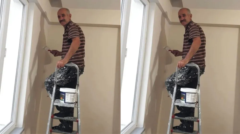 MERDİVENDEN DÜŞEN BOYACI HAYATINI KAYBETTİ