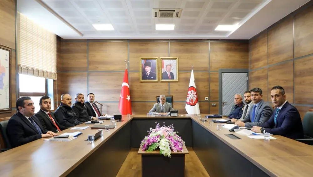 NİĞDE’DE GÜVENLİK VE ASAYİŞ TOPLANTISI YAPILDI