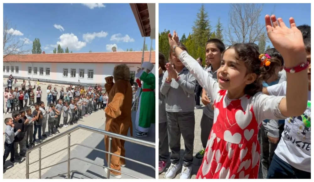 ÇUKURKUYU’DA ÇOCUKLARLA NEŞELİ HIDRELLEZ KUTLAMASI