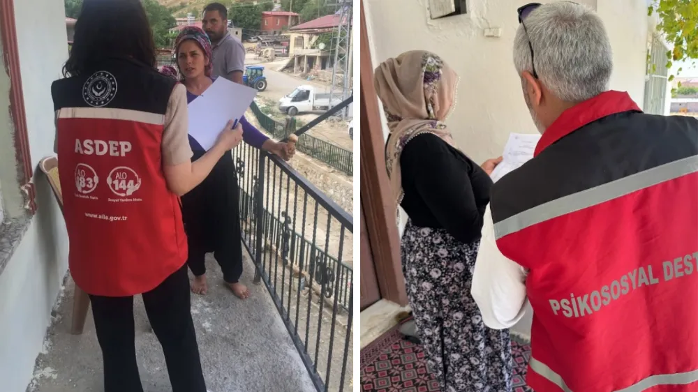 NİĞDE ASDEP EKİPLERİ HER KAPIYI ÇALIYOR