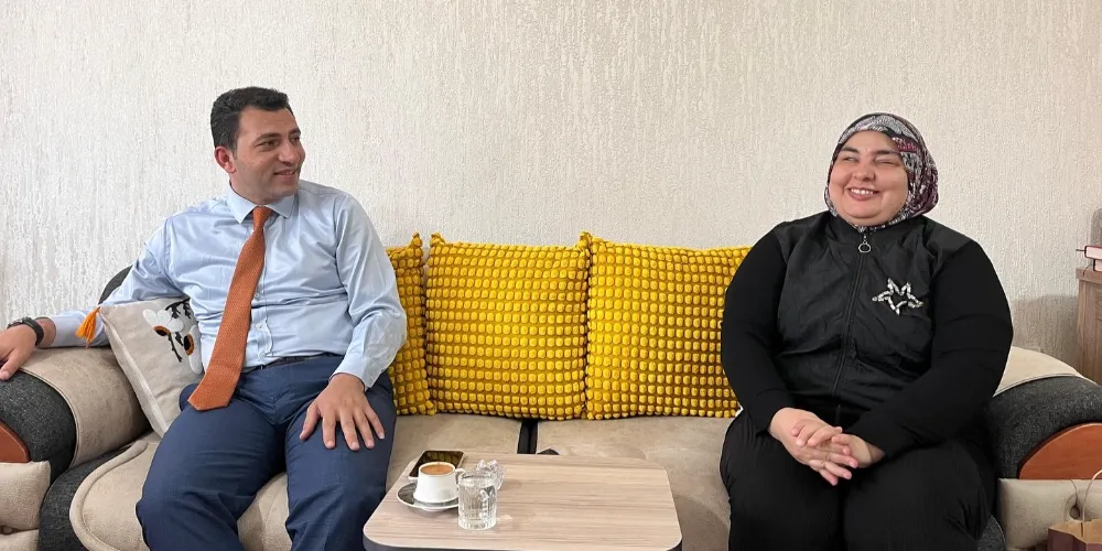 DEVLET, AİLELERE ŞEFKAT ELİYLE YANINDA: ÖLMEZ AİLESİNE ZİYARET