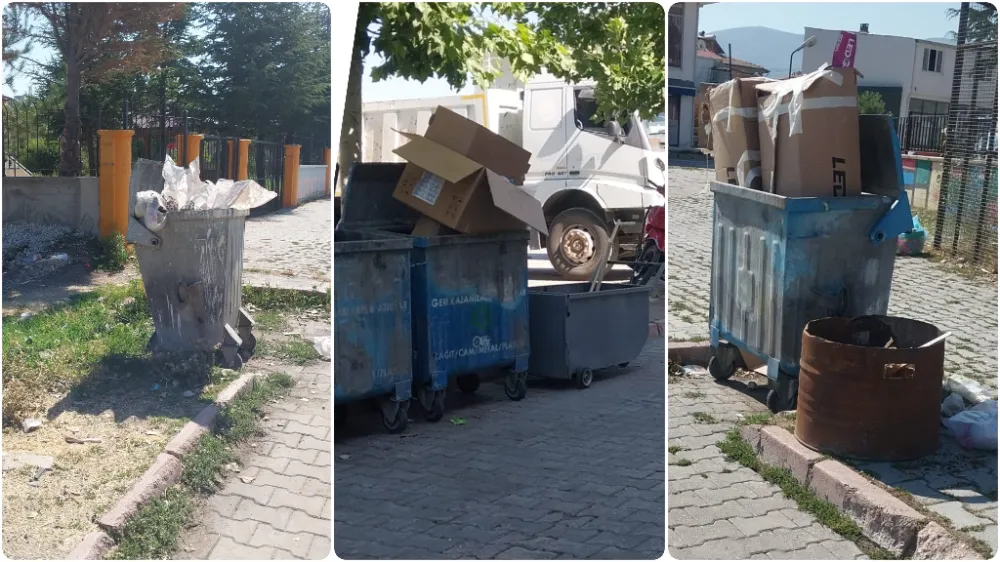 ÇİFTLİK’TE KISA SÜRELİ ÇÖP AKSAMASI