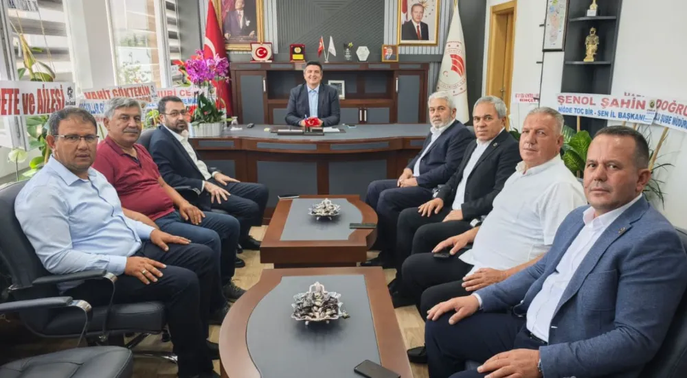 MECLİS BAŞKANI VE ÜYELERDEN HAYIRLI OLSUN ZİYARETİ