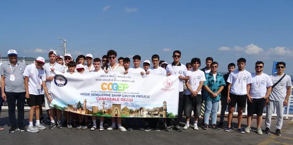 NİĞDELİ GENÇLER ÇANAKKALE RUHUNU YERİNDE YAŞADI