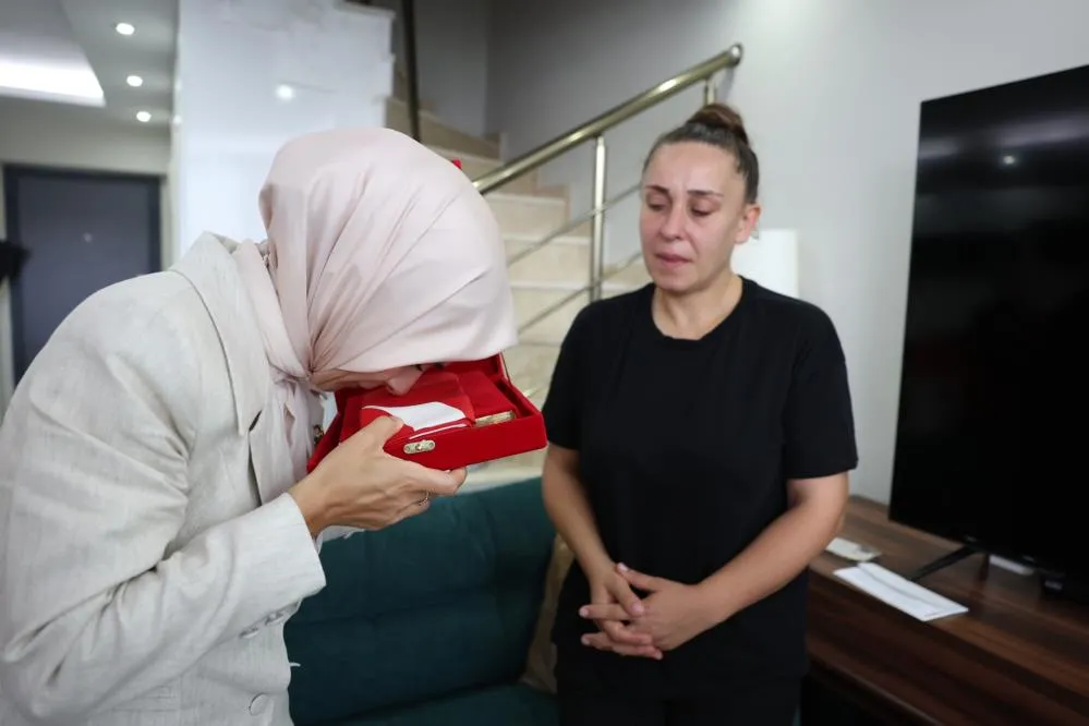 BAKAN GÖKTAŞ, CUMHURBAŞKANI ERDOĞAN