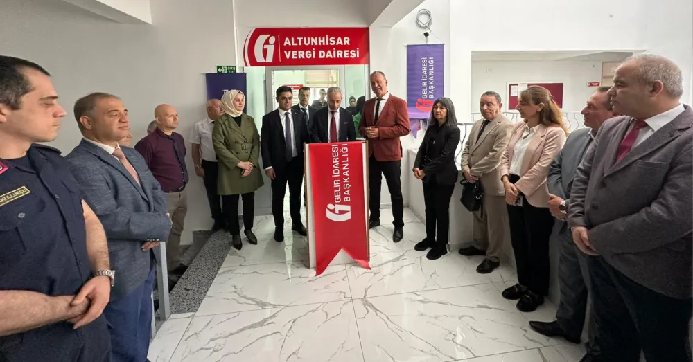 ALTUNHİSAR VERGİ DAİRESİ HİZMETE AÇILDI
